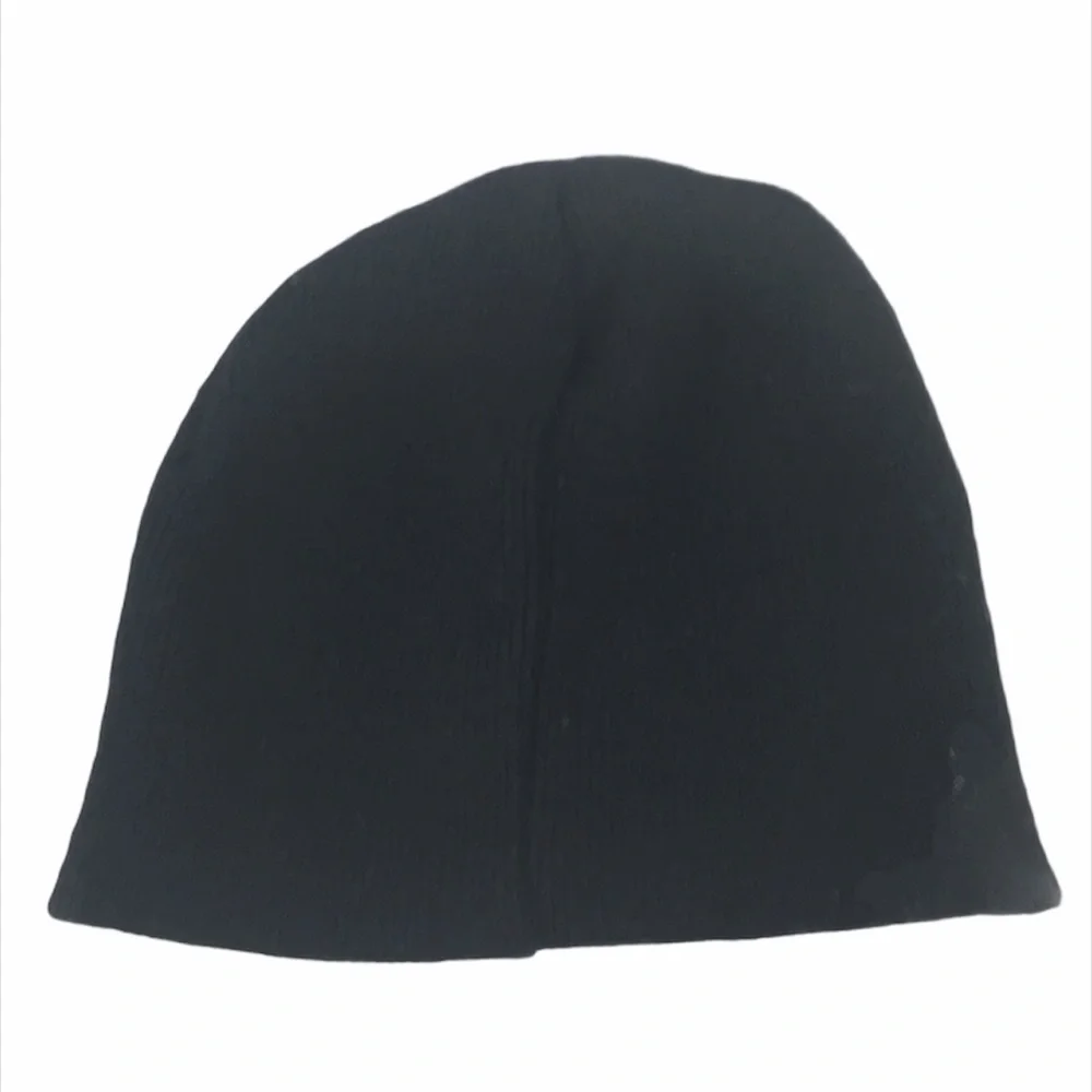 Gertex Owl Beanie, Black, White, Green & Purple